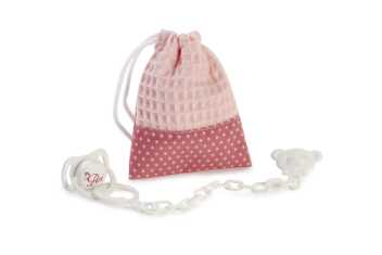 Accessories - pacifier with bag for Leo & Leonora