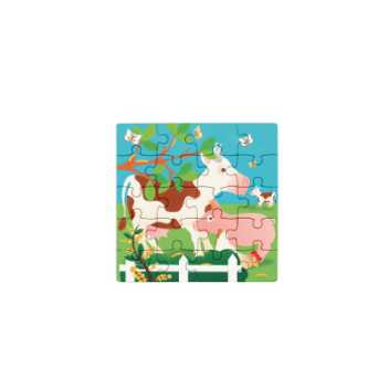 Magnetic puzzle book - the farm