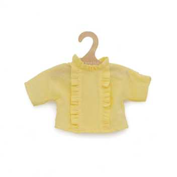 Calf-criss-shirt - yellow