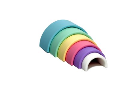 Small rainbow - pastel colours  - 7