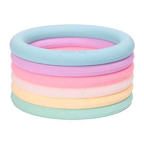Sensory rings - pastel colours  - 6
