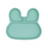 Bunny stickie plate - minty green - icon