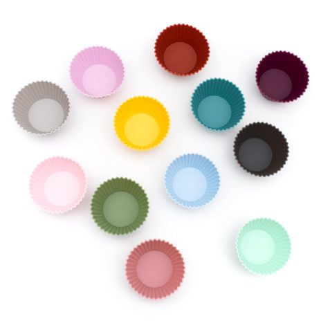 Muffin cups - mix colours - 5