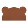 Placie, bear - chocolate brown - icon