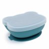 Bear stickie bowl with lid - blue dusk - icon