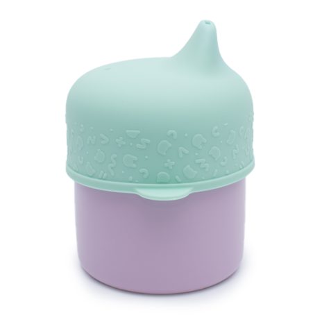 Sippie lid and mini straw - minty green - 3