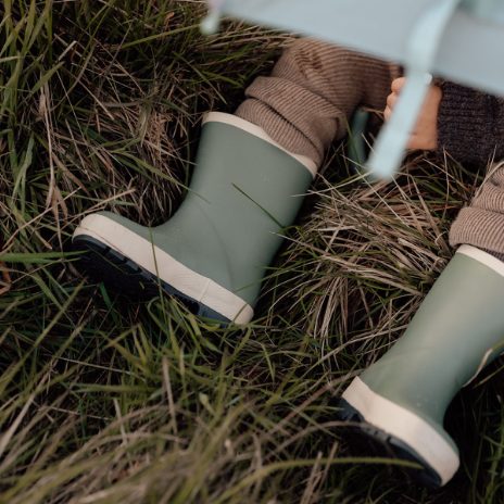 Rubber boots - sage green - 3