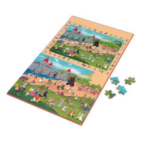 Large magnetic puzzle - knights  - 1