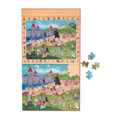 Large magnetic puzzle - knights  - 3