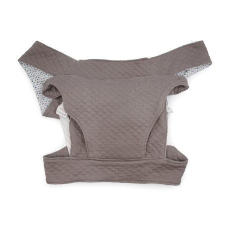 Doll's carrier - warm grey - 5