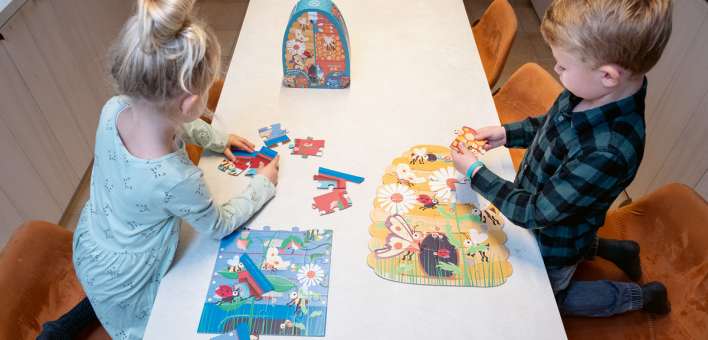 Two-sided contour puzzles