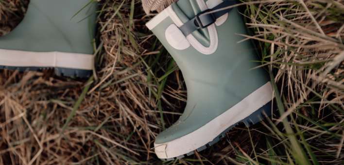 Rubber boots