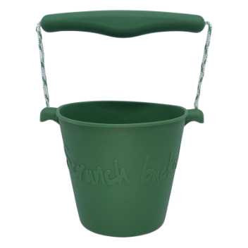 Scrunch-bucket - dark moss green 