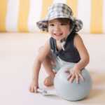 Scrunch-ball - duck egg blue