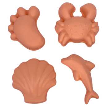 Scrunch-moulds - coral