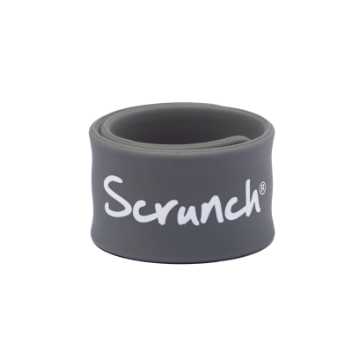Scrunch-wristband - anthracite grey