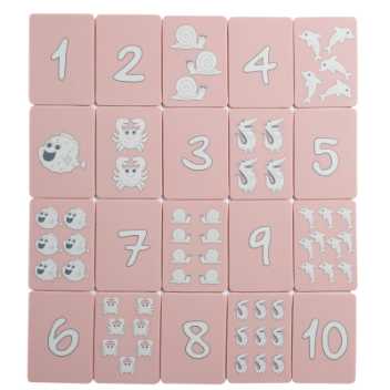 Scrunch-cards - dusty rose