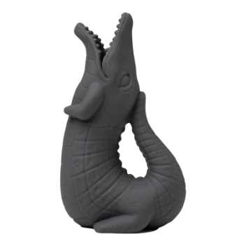 Scrunch-crocodile - anthracite grey