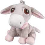 Pink donkey musical bear
