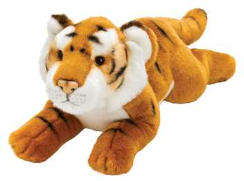 Resting brown tiger - large