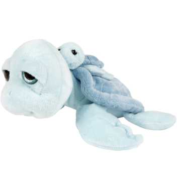 Blue turtle with baby - medium