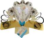 Pop-up kort - champagne