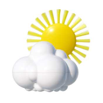 Pluï weather set - white, yellow