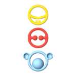 Nigi, Nagi & Nogi - primary colours