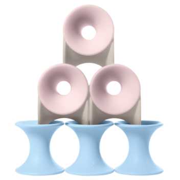 Tulu, nine pieces - pastel colours