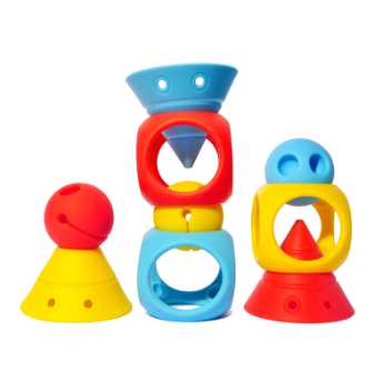 Building genius, set of nine - primary colours