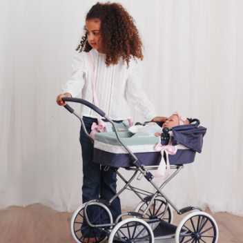 Doll stroller - with bassinet & changing bag