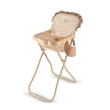 Doll high chair - includes bib
