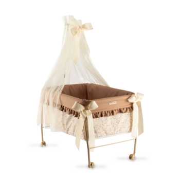 Doll crib - includes bedding set