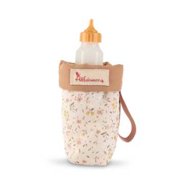 Bottle holder with hanging strap