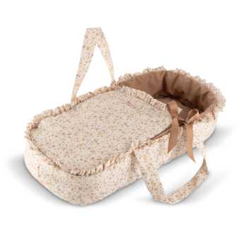 Doll carrycot with carrying handles