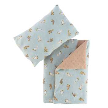 Reversible duvet and pillow set - duckling Enzo