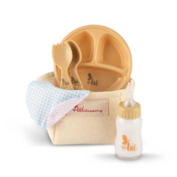 Feeding set for the smallest dolls