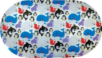 Bath mat - Arctic animals