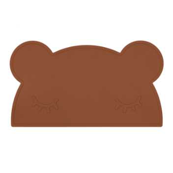 Placie, bear - chocolate brown