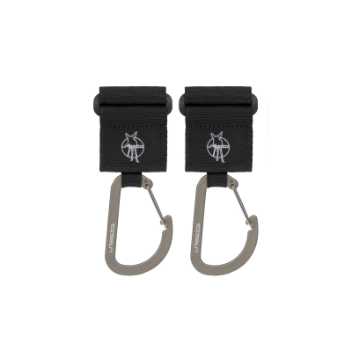 Stroller hooks - black 