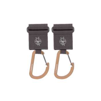 Stroller hooks - antracite grey