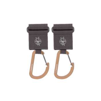 Stroller hooks - antracite grey 