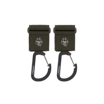 Stroller hooks - olive