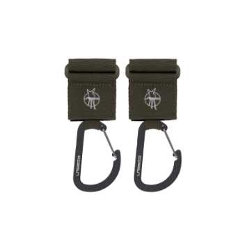 Stroller hooks - olive 