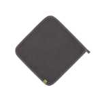 Muslin vaskeklud 3-pak - antracitgrå