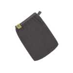 Muslin vaskehandske 3-pak - antracitgrå