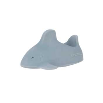 Bath toy in natural rubber - shark 