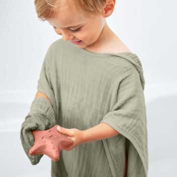 Bath toy in natural rubber - starfish
