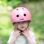 Bike helmet - vintage rose