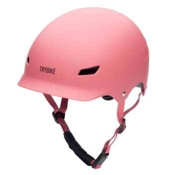Bicycle helmet with retro look - vintage rose